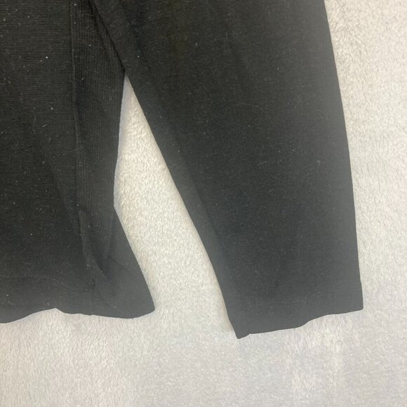 Skyr 1/4 Zip Long Sleeve Shirt Womens Medium M Black Base Layer Winter Skiing - Picture 9 of 12